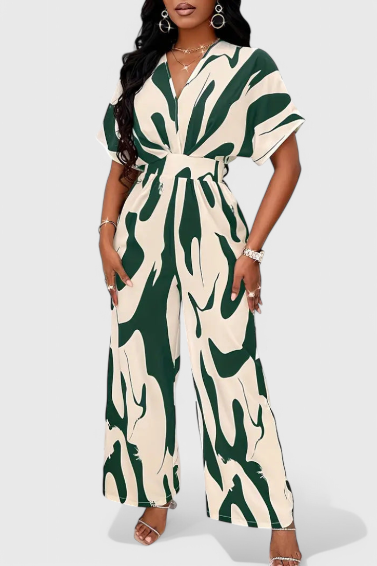 Zahara Abstract Mono with Fitted Waist