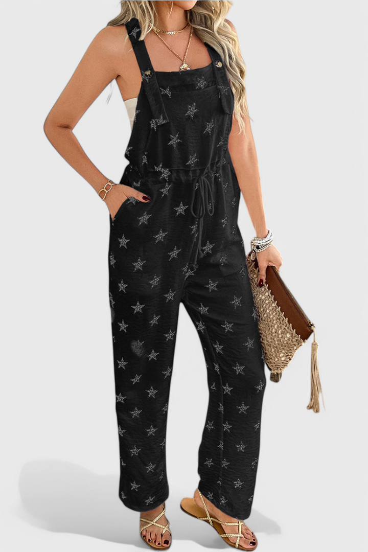 Bianca Mono Long Relaxed with Star Print