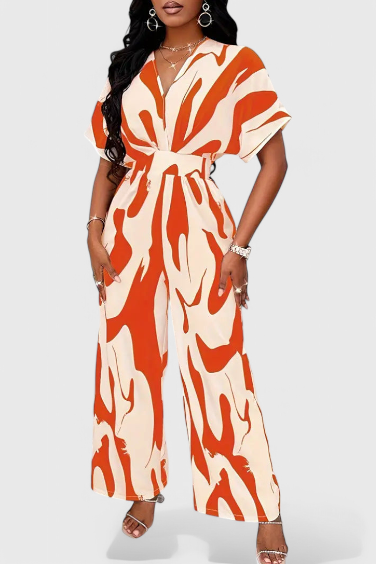 Zahara Abstract Mono with Fitted Waist