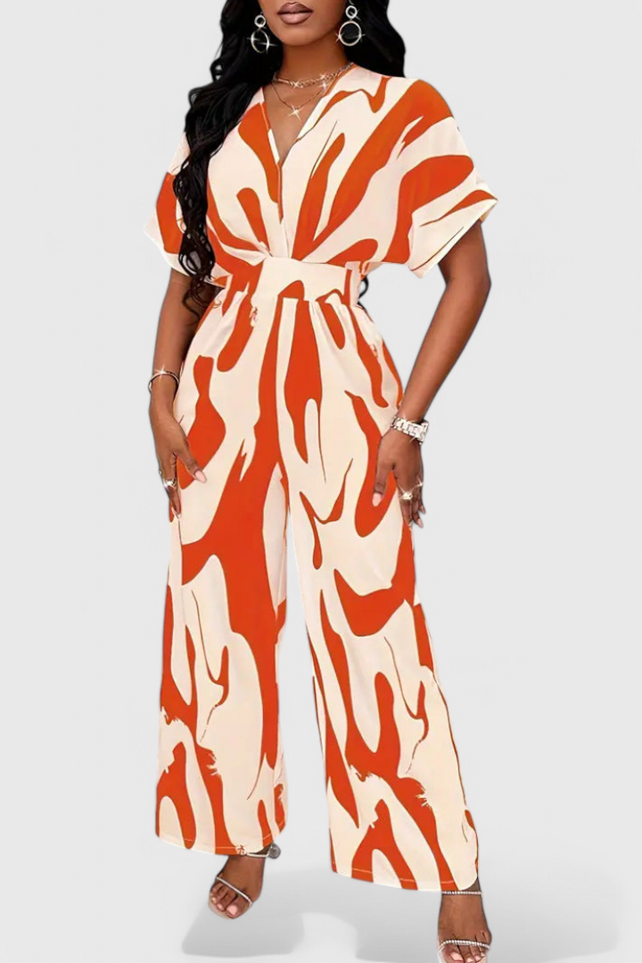 Zahara Abstract Mono with Fitted Waist