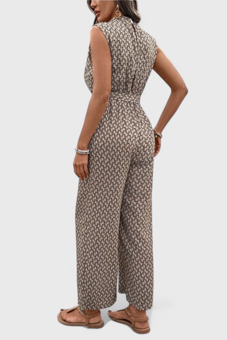 Mono Luzia with Geometric Print