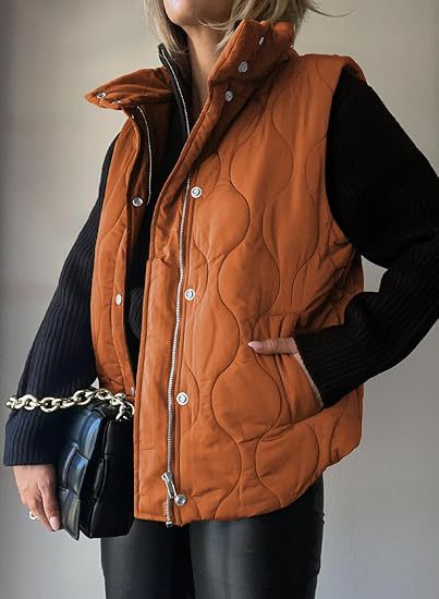 Darcy™ | Button-Up Puffer Vest
