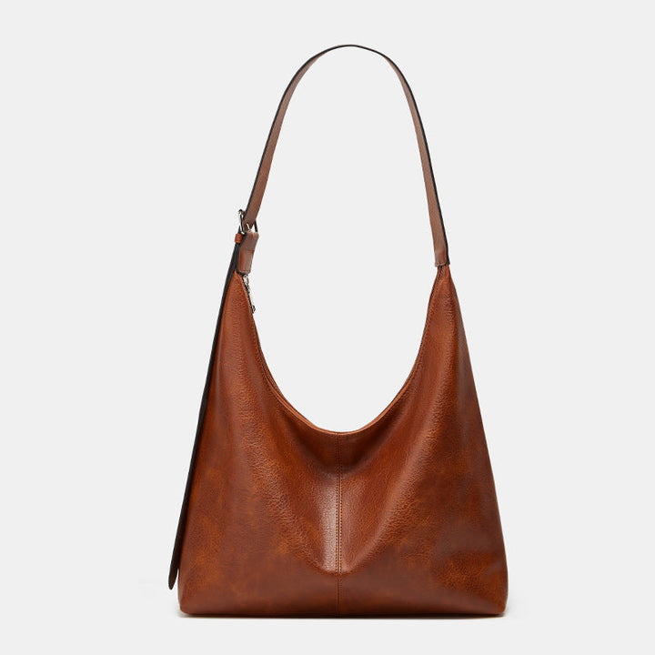 Desiree™ | Women's Solid Colour PU Leather Shoulder Bag Versatile Daily Shopping & Work Bag