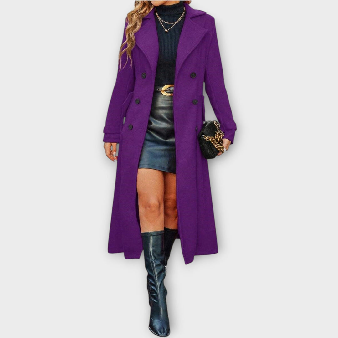 Eleanor | Elegant Longline Winter Coat