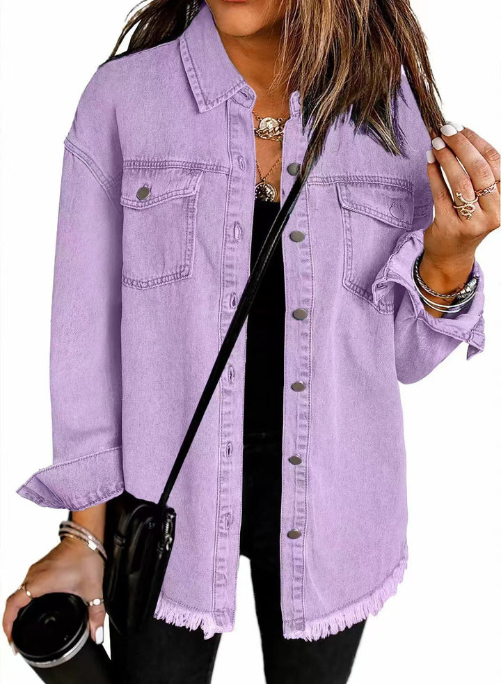 Roxane - Classic Everyday Cotton Denim Jacket