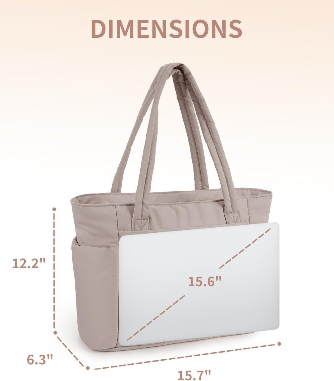 Harper™ | Quilted Large-Capacity Tote Bag
