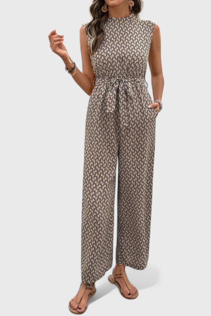 Mono Luzia with Geometric Print
