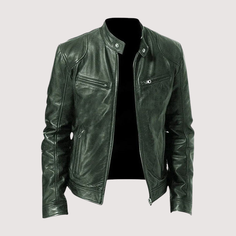 Valentin™ | Elegant High-end Leather Jacket