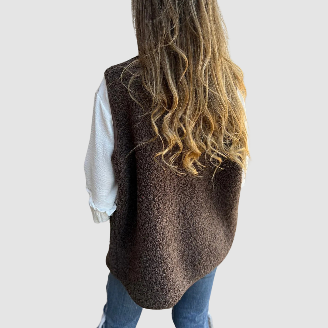 Chantal Spring Buttoned Vest