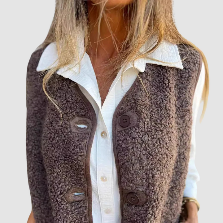 Chantal Spring Buttoned Vest