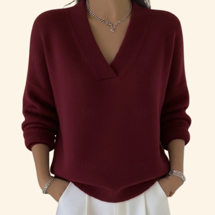 Jeanne | V-Neck Jumper