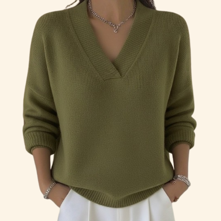 Jeanne | V-Neck Jumper