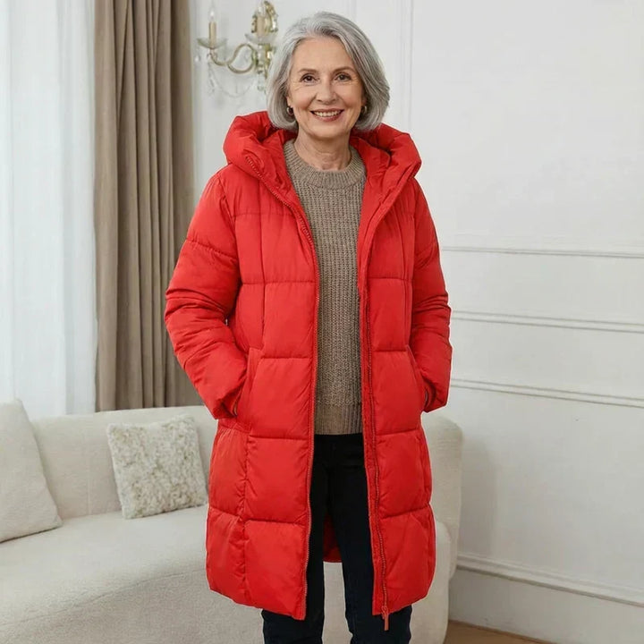 Sanne™ | Long Quilted Winter Coat