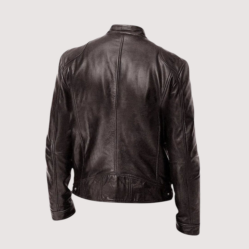 Valentin™ | Elegant High-end Leather Jacket