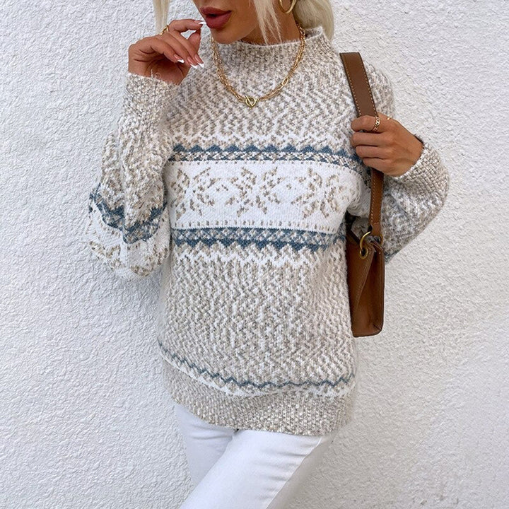 Luna Snowflake Knit Sweater