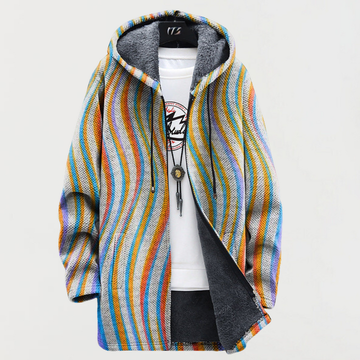 Frankie™ | Wave Stripe Coat