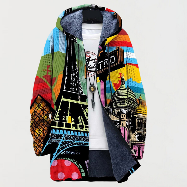 Jamie™ | Urban Print Hooded Jumper