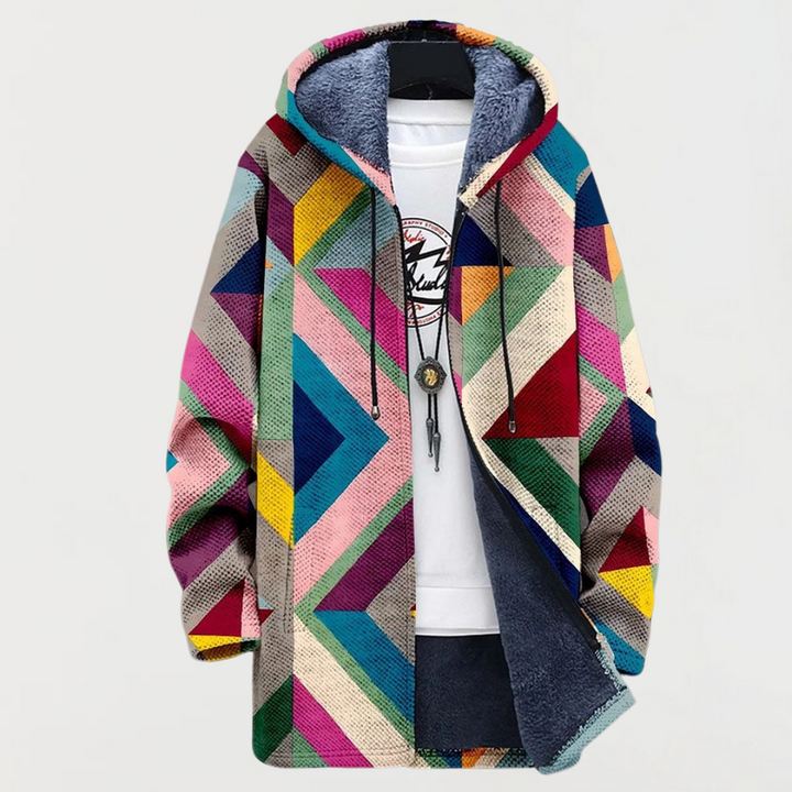 Marlow™ | Geometric Print Sweatshirt