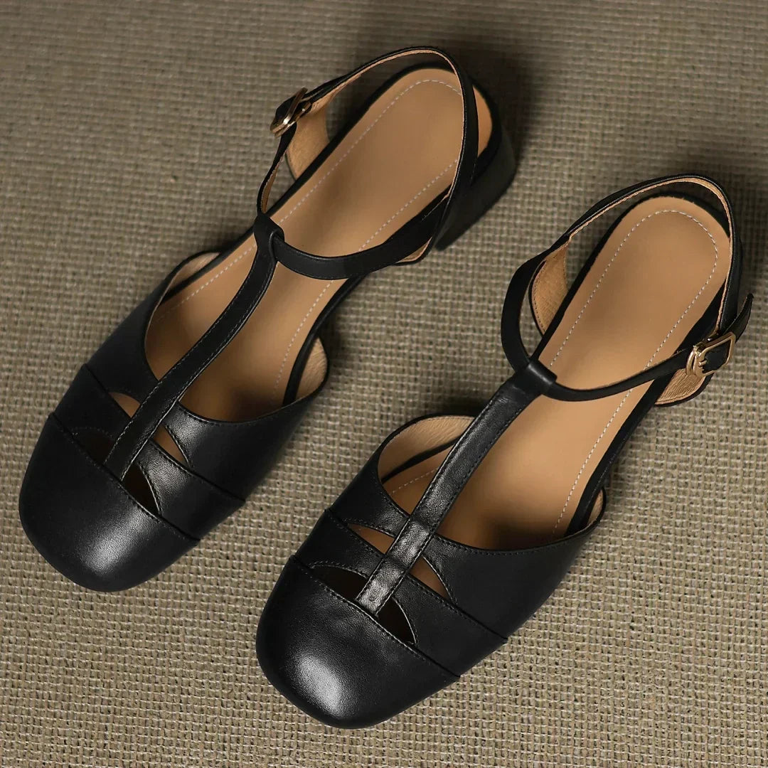 Isabella™ | Braided Leather Flats