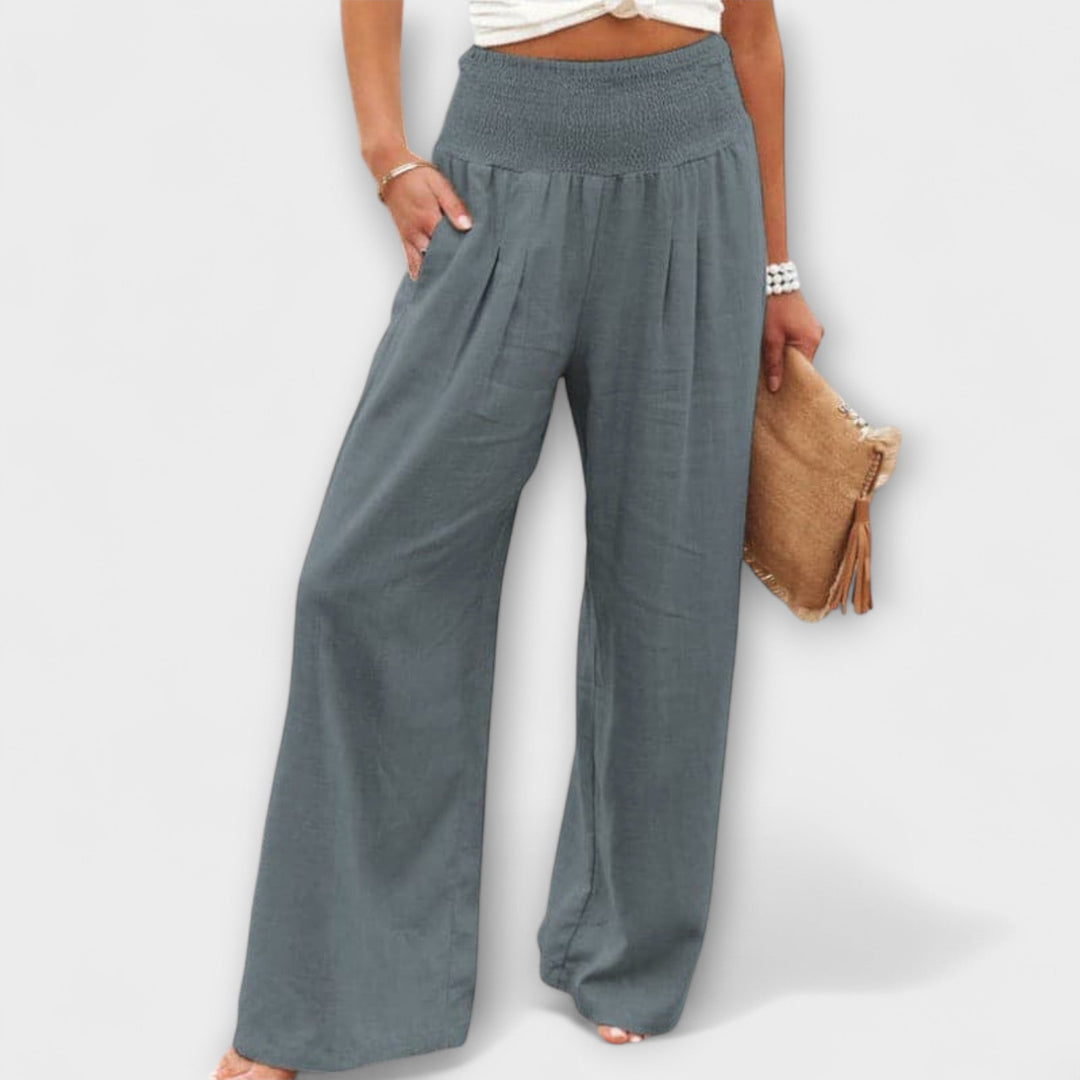 Thea™ | Casual Wide-Leg Trousers