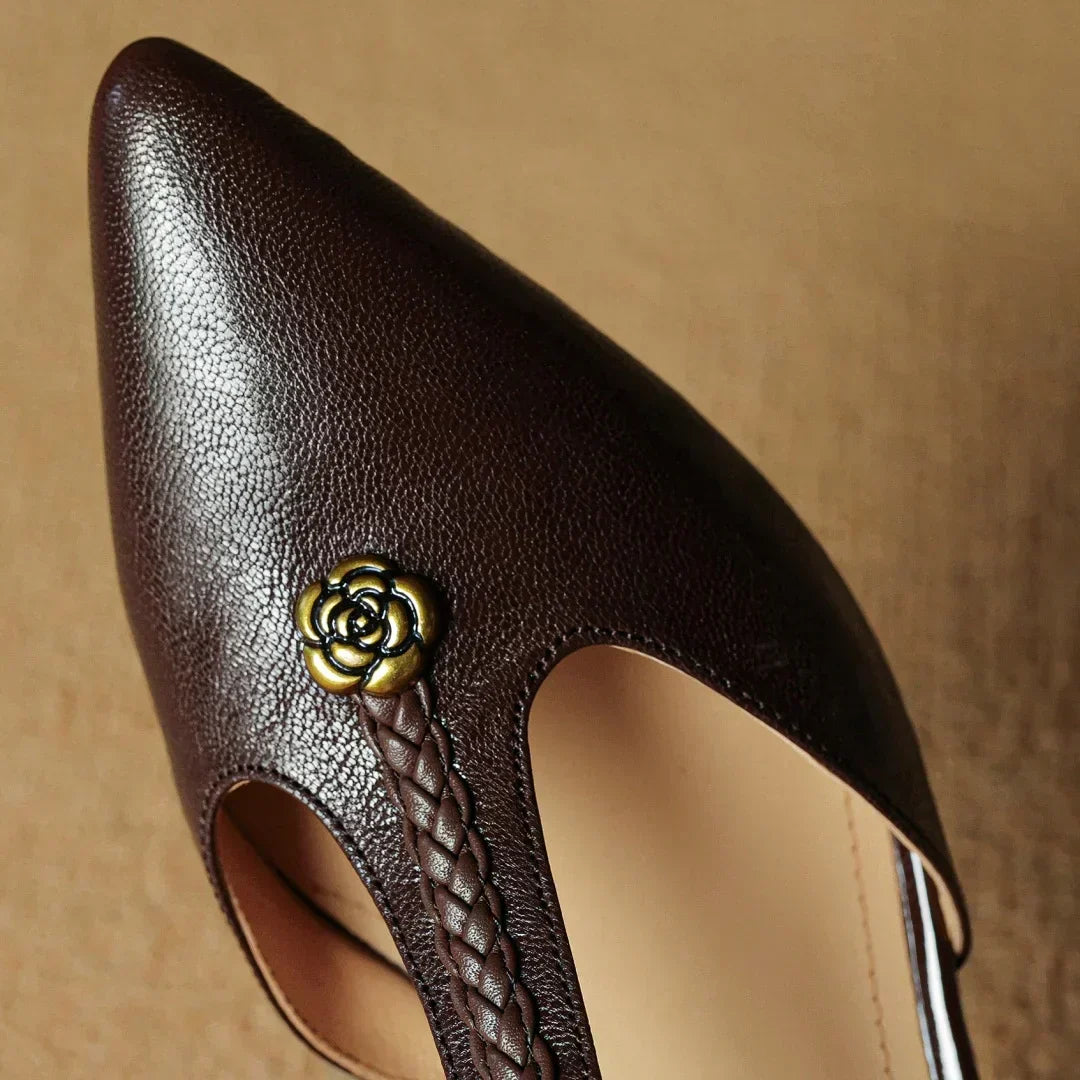 Kathy™ | Elegant Leather Sandals