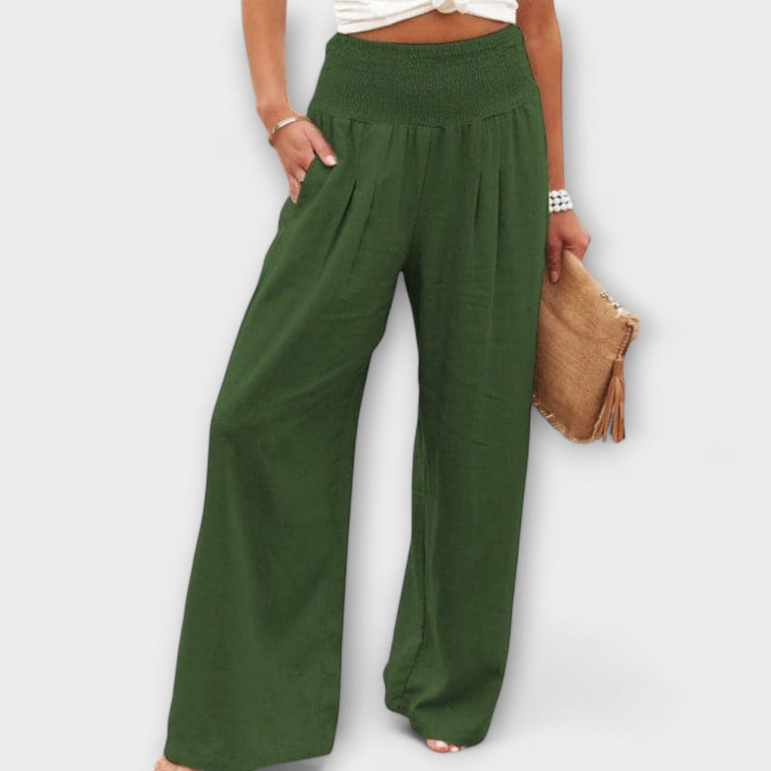 Thea™ | Casual Wide-Leg Trousers