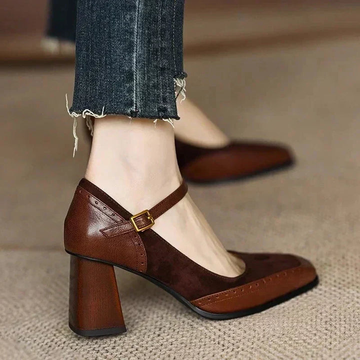 Ellie™ | Classic Leather Pumps