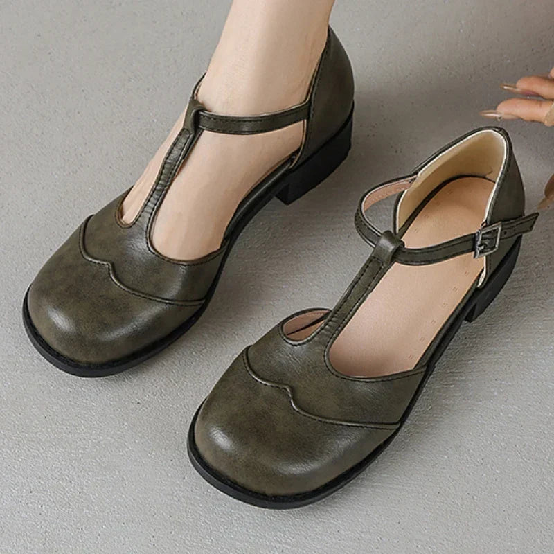 Margaux™ | Textured Leather Shoes