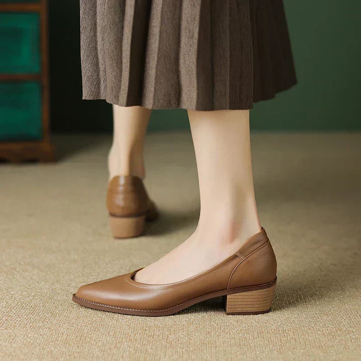Michela™ | Graceful Mid-Heel Shoes