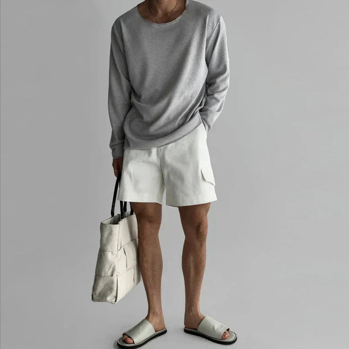 CloudComfort Hollow Knit T-Shirt