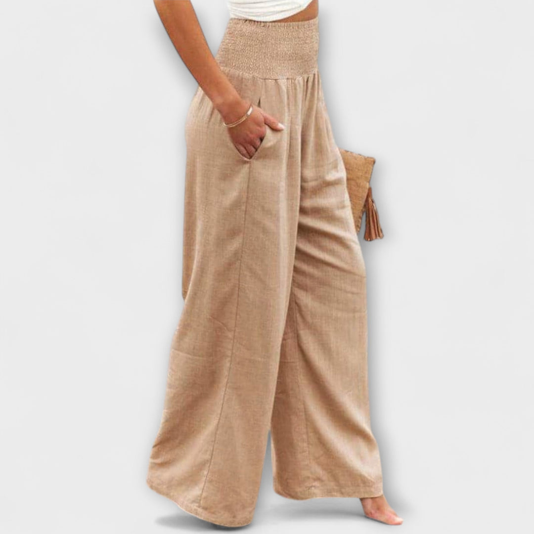Thea™ | Casual Wide-Leg Trousers