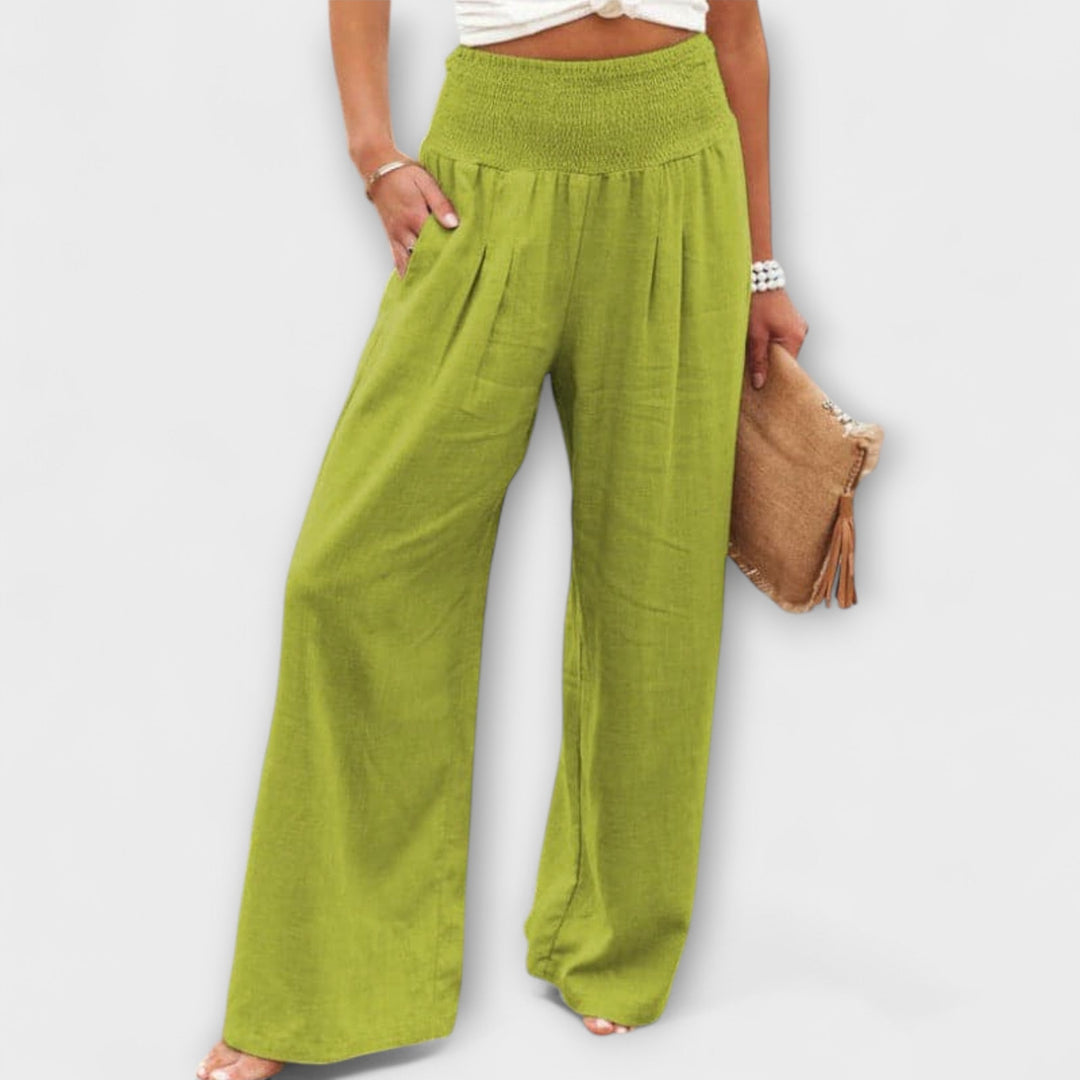 Thea™ | Casual Wide-Leg Trousers