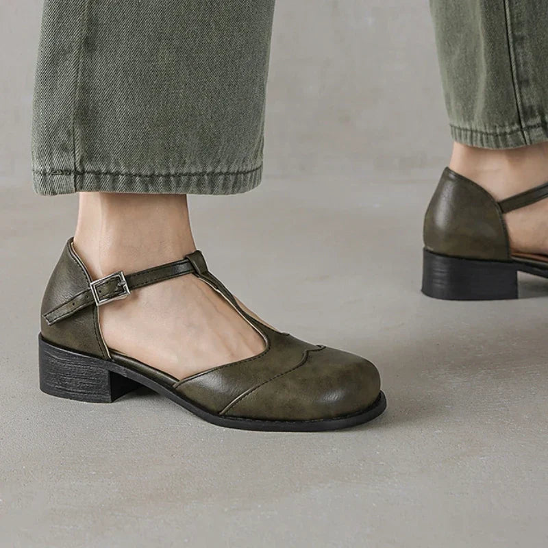 Margaux™ | Textured Leather Shoes