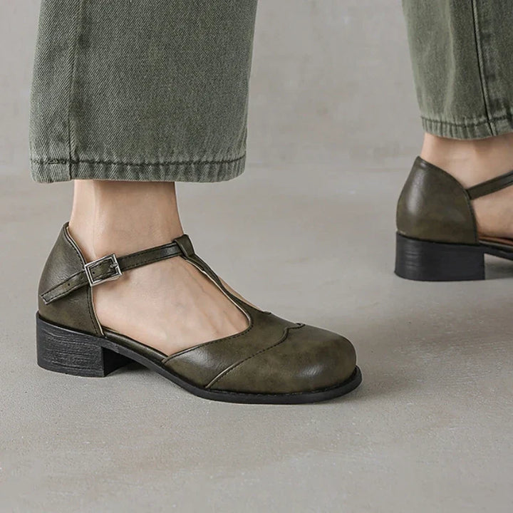 Margaux™ | Textured Leather Shoes