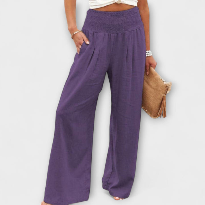 Thea™ | Casual Wide-Leg Trousers