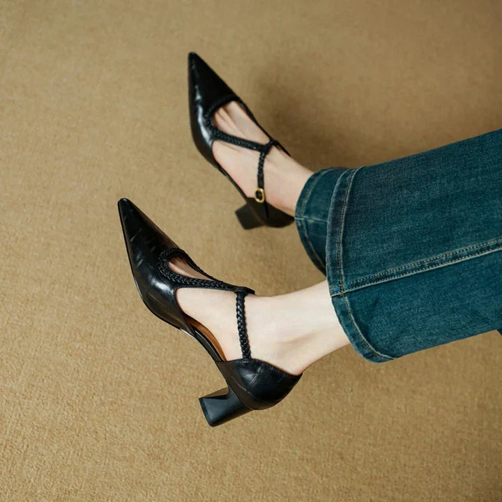 Josephine™ | Classic Leather Heels