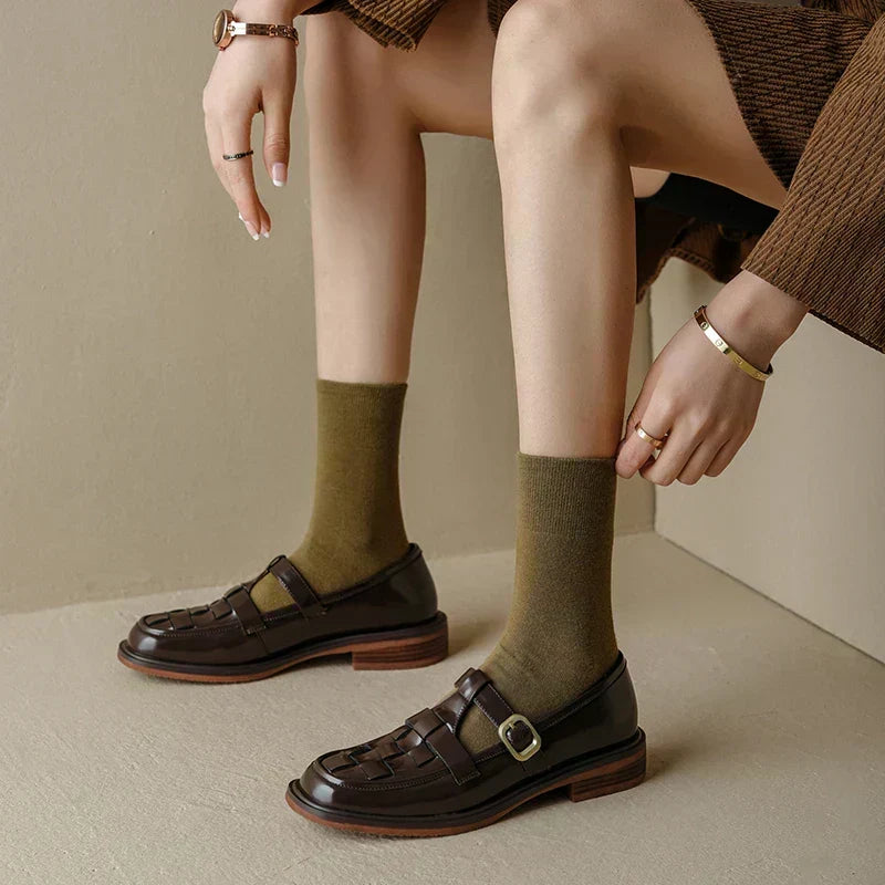 Isava™ | Vintage-Style Retro Flats