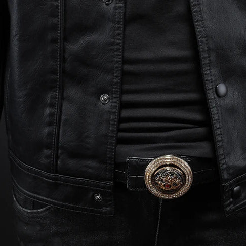 Sterling™ | Modern Rider Leather Jacket