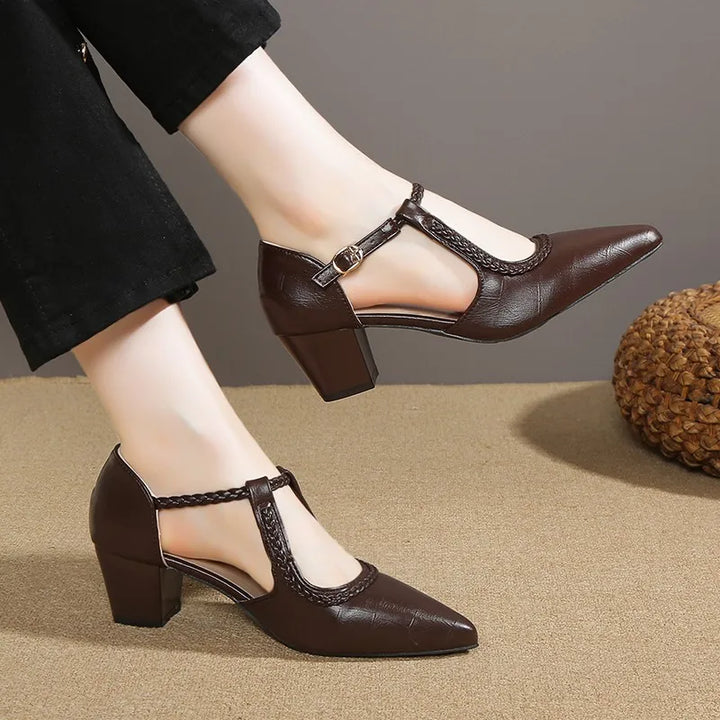 Vivette™ | Classic T-Strap Shoes