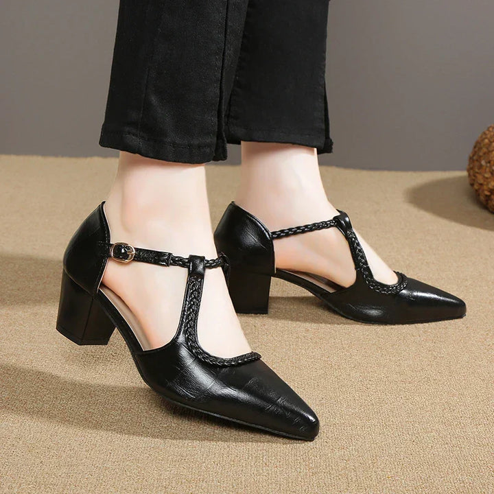 Vivette™ | Classic T-Strap Shoes
