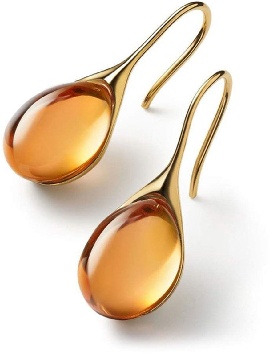 Gaia™ | Glass Teardrop Earrings