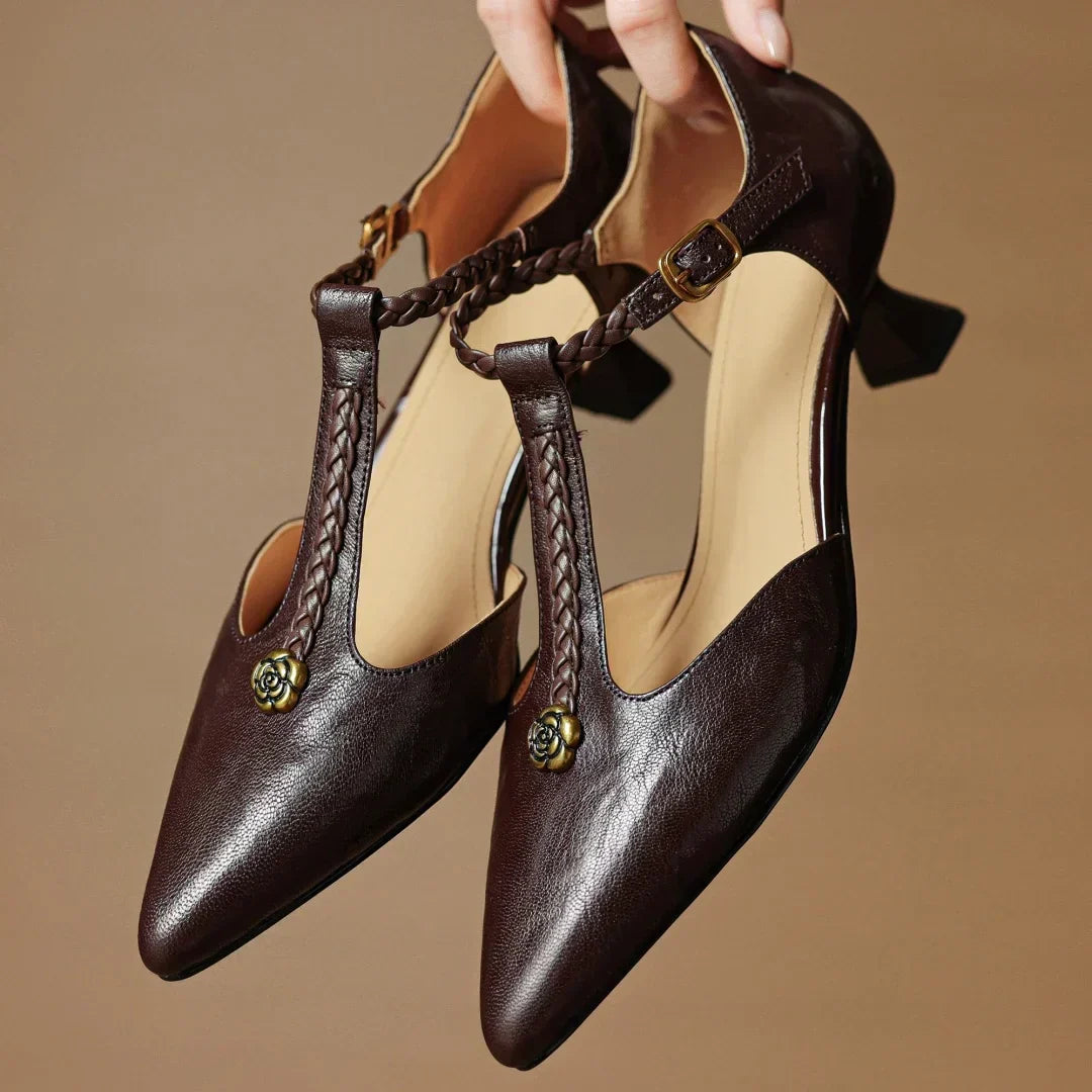 Kathy™ | Elegant Leather Sandals