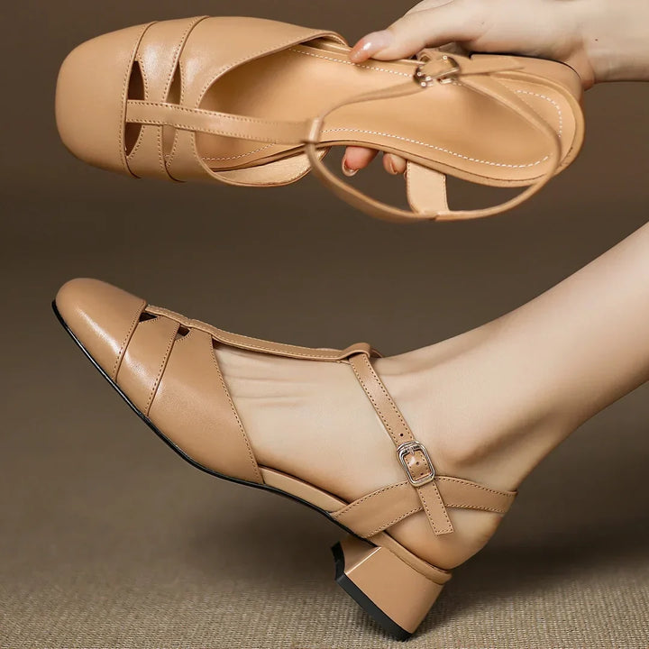 Isabella™ | Braided Leather Flats