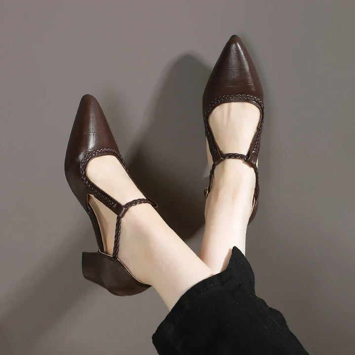 Vivette™ | Classic T-Strap Shoes