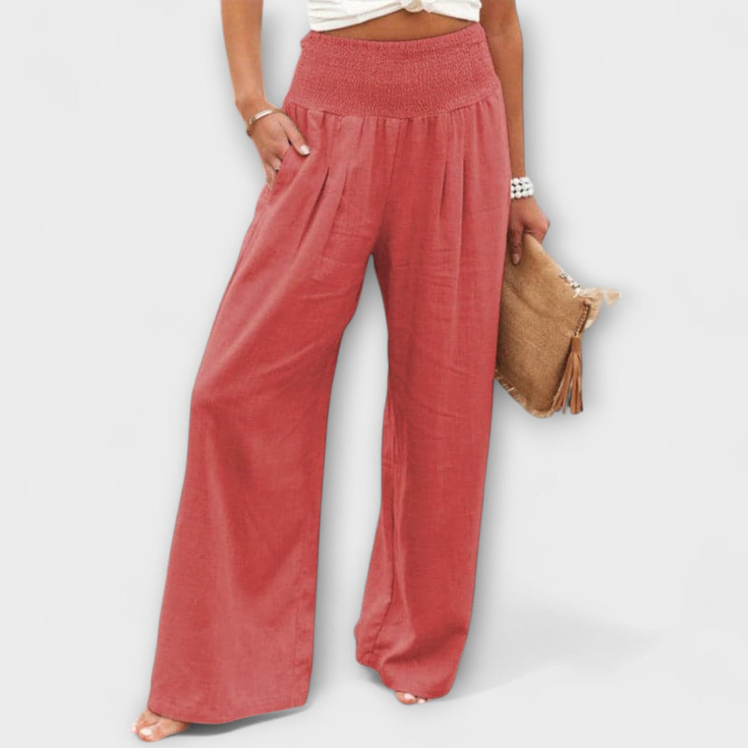 Thea™ | Casual Wide-Leg Trousers