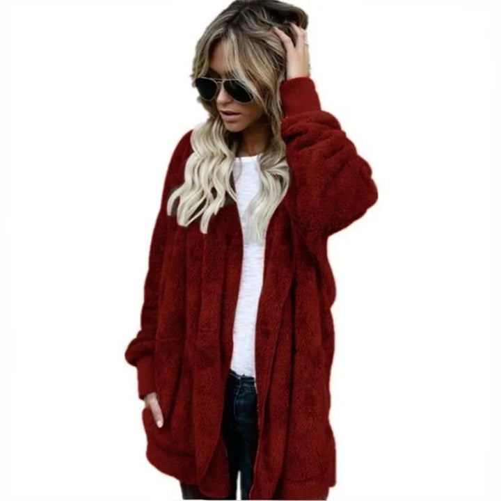 Cathy | Autumn and Winter Double Fleece Cardigan Coat