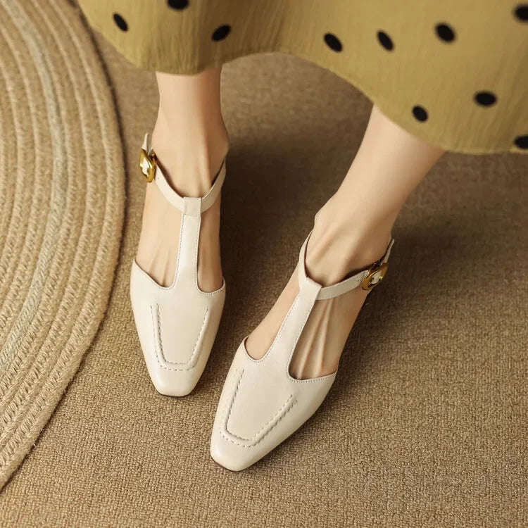Annabelle™ | Vintage Leather Shoes