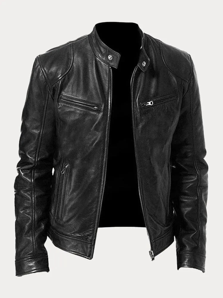Rafael™ | Casual Leather Jacket