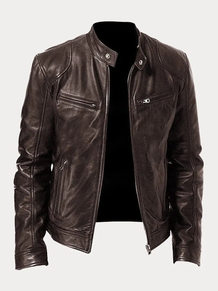 Rafael™ | Casual Leather Jacket