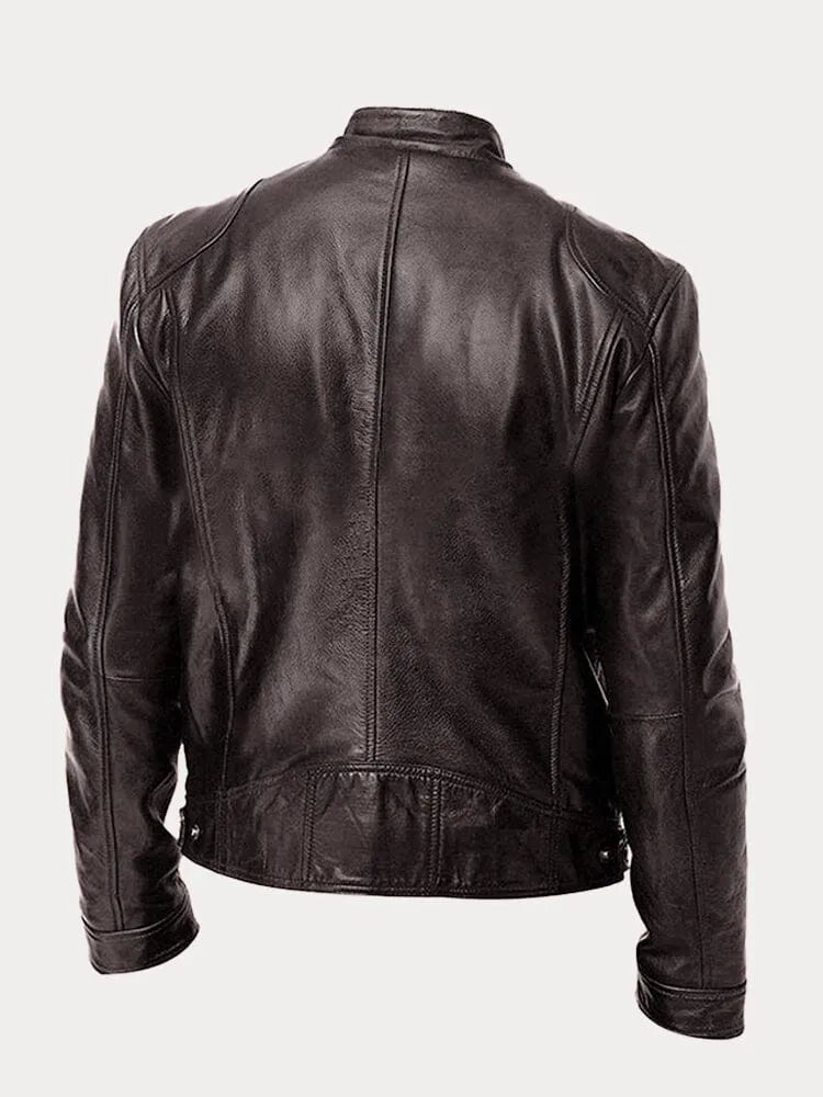 Rafael™ | Casual Leather Jacket